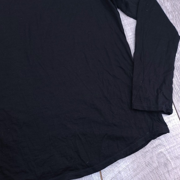 Cloudveil Womens Baselayer Shirt Size Large Black Outdoor Hiking Merino Blend B - Picture 3 of 6